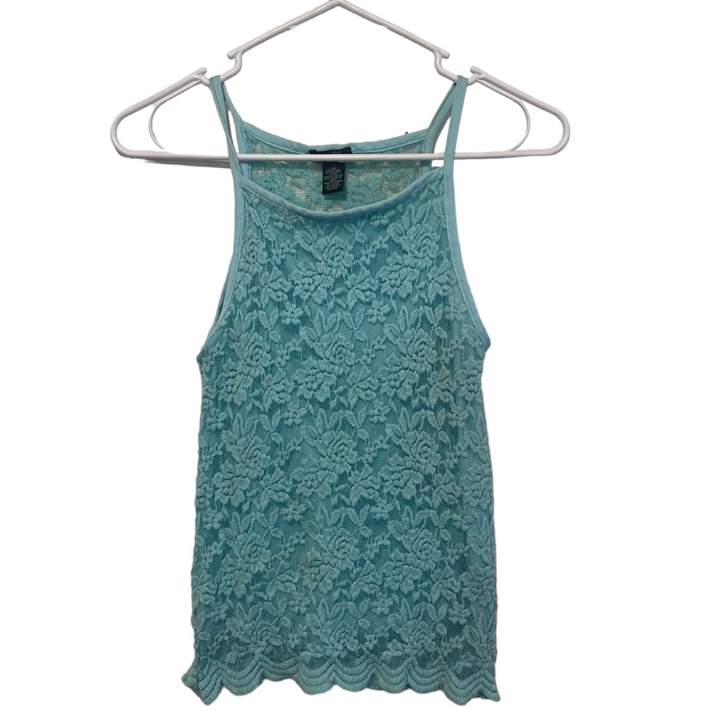 Lace tank top